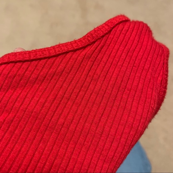 Forever21 Ribbed TANK TOP BODYSUIT - Picture 9 of 10